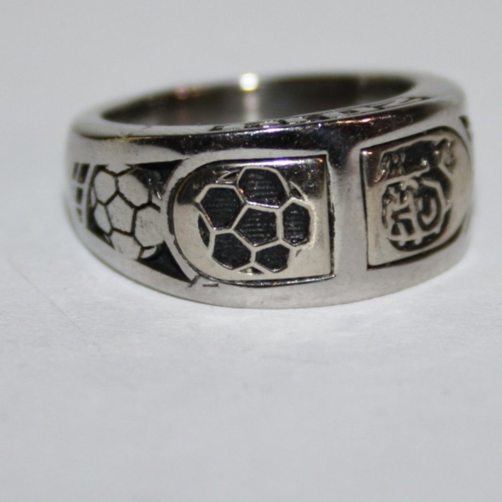 ⚽ Beautiful Silver 2014 Soccer Ring – Size 5.25 Sporty Shine · Collector’s Charm